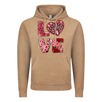 Vintage Coffee love  with pink gemstone Vintage Hoodie - RanaPortraitStore