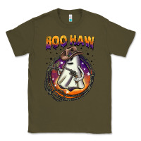 Army Green boo haw Classic Tee - BarkalooDesign