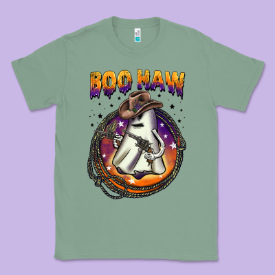 Boo Haw Classic Tee Designed By Barkaloodesign