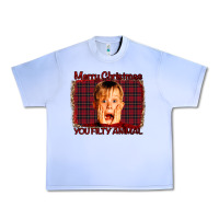 Grape Ice Merry Christmas You Filthy Animal Urban Heavy Tee - Bettercallsaul
