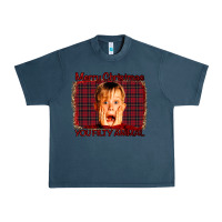 Midnight Navy Merry Christmas You Filthy Animal Urban Heavy Tee - Bettercallsaul