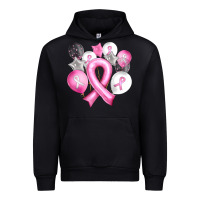 Black Balloons cancer ribbon Urban Hoodie - Artiststas