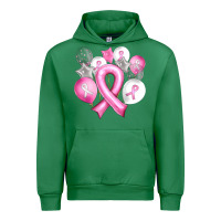 Emerald Balloons cancer ribbon Urban Hoodie - Artiststas