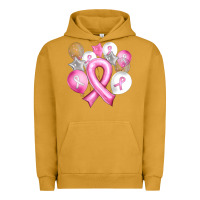 Pigment Peanut Butter Balloons cancer ribbon Urban Hoodie - Artiststas