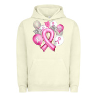 Pigment Pistachio Balloons cancer ribbon Urban Hoodie - Artiststas