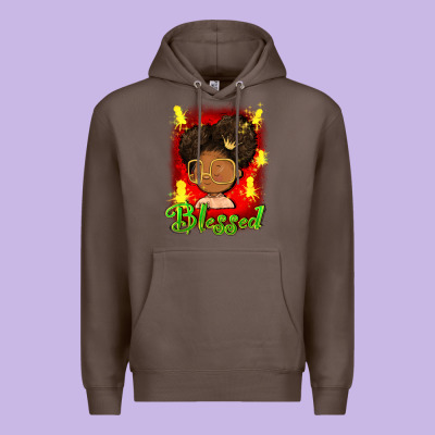 Blessed Juneteenth Premium Hoodie Designed By Fadigitalartstudio