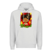 Dove Grey blessed juneteenth Premium Hoodie - FaDigitalArtStudio