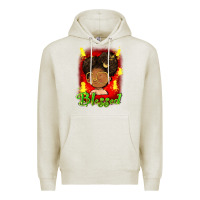 Oatmeal Heather blessed juneteenth Premium Hoodie - FaDigitalArtStudio