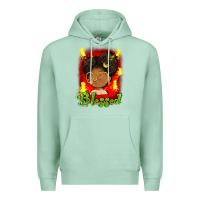 Seafoam blessed juneteenth Premium Hoodie - FaDigitalArtStudio