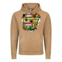 Vintage Camel Arkansas Map Sunflower Cactus Serape Vintage Hoodie - RanaPortraitStore