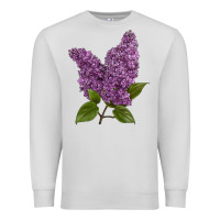 Purple Lilac Flower Premium Sweatshirt | Teevron