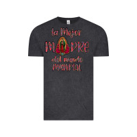 Vintage Black La mejor Madre Del Mundo Mundial Vintage Tee - Bettercallsaul