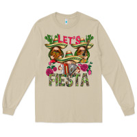 Mushroom Let's Fiesta with gnomes Long Sleeve Tee - NancyCooperArtShop