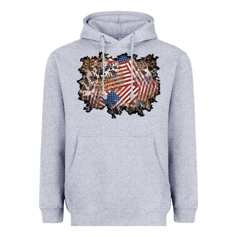 4th Of July Background Heavyweight Hoodie by BundleAndBundleShop | Teevron