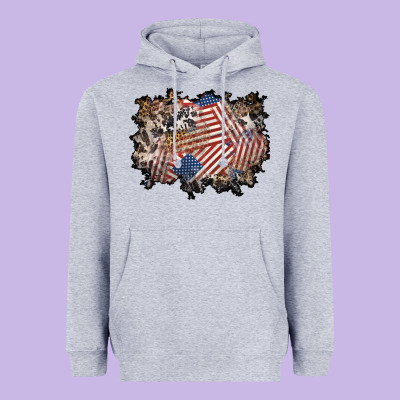 4th Of July Background Heavyweight Hoodie Designed By Bundleandbundleshop