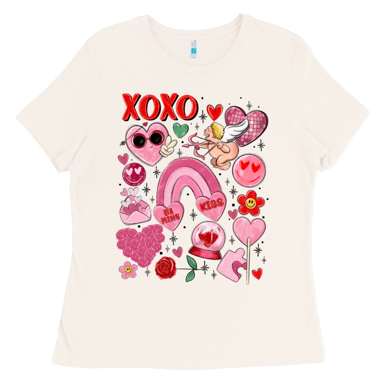 Cute Valentines Day Ladies Tee by MaliasSmallBusiness | Teevron