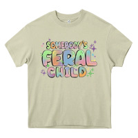 Mossy somebody's feral child Heavy Core Tee - MaliasSmallBusiness