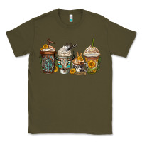 Army Green bull skull western coffee cups Classic Tee - Jasminsmagicworld