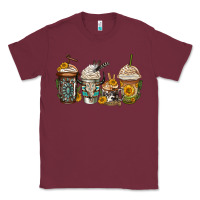 Burgundy bull skull western coffee cups Classic Tee - Jasminsmagicworld