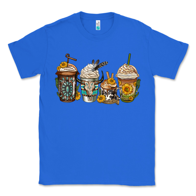 Bull Skull Western Coffee Cups Classic Tee by Jasminsmagicworld | Teevron