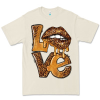 Bone love leopard with lips Premium Tee - NancyCooperArtShop