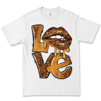 White love leopard with lips Premium Tee - NancyCooperArtShop