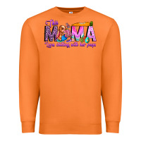 Carrot This Mama is chilling with her Premium Sweatshirt - CowhideDigitalArt