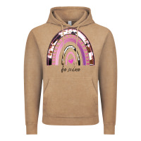 Vintage Coffee Valentines Day Rainbow, Valentines Day Rainbow Cowhide, Vintage Hoodie - Bettercallsaul