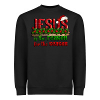 Black jesus is the reason for the season Heavyweight Sweatshirt - CowGirlArtShop