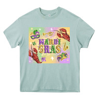 Arona mardi gras Heavy Core Tee - MaliasSmallBusiness