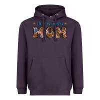 Plum all american mom Heavyweight Hoodie - BundleAndBundleShop