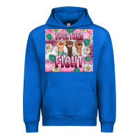 Cobalt Breast Cancer Together Fight Urban Hoodie - Artiststas