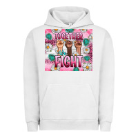 Pigment Lunar Rock Breast Cancer Together Fight Urban Hoodie - Artiststas