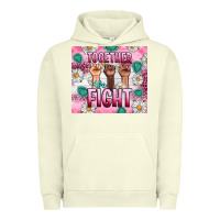 Pigment Pistachio Breast Cancer Together Fight Urban Hoodie - Artiststas
