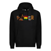 Black Power Juneteenth Premium Hoodie - FaDigitalArtStudio