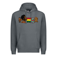 Rock Power Juneteenth Premium Hoodie - FaDigitalArtStudio