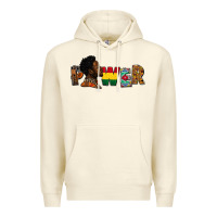 Sandshell Power Juneteenth Premium Hoodie - FaDigitalArtStudio