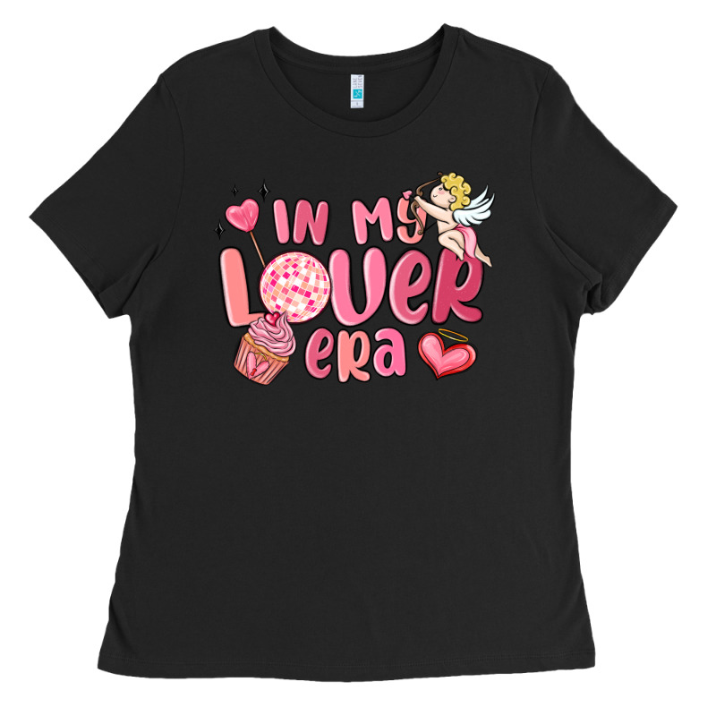 In My Lover Era Valentines Day Ladies Tee by MaliasSmallBusiness | Teevron