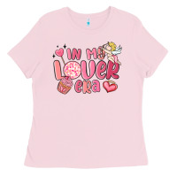 Bubblegum Pink in my lover era valentines day Ladies Tee - MaliasSmallBusiness