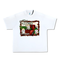 White happy holidays gnomes Christmas Truck Urban Heavy Tee - Bettercallsaul