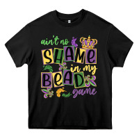 Black ain't no shame in my bead game Heavy Core Tee - MaliasSmallBusiness