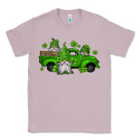 Lilac st patrick's gnomes farm truck Classic Tee - Jasminsmagicworld