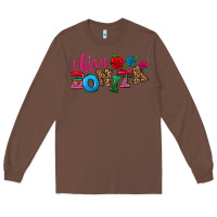 Chestnut Chica bonita Long Sleeve Tee - NancyCooperArtShop