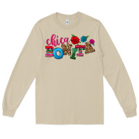 Mushroom Chica bonita Long Sleeve Tee - NancyCooperArtShop