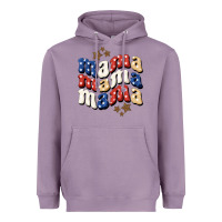 Lavender american mama Heavyweight Hoodie - BundleAndBundleShop