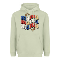 Matcha american mama Heavyweight Hoodie - BundleAndBundleShop