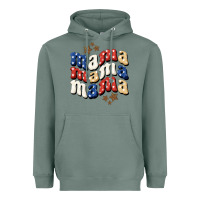 Sage american mama Heavyweight Hoodie - BundleAndBundleShop