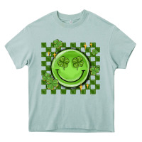 Arona checkered st. patrick's day Heavy Core Tee - MaliasSmallBusiness
