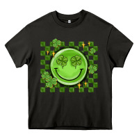 Asphalt checkered st. patrick's day Heavy Core Tee - MaliasSmallBusiness