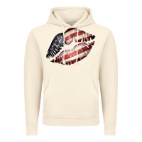 Vintage Artic American Flag Lips Vintage Hoodie - Bettercallsaul